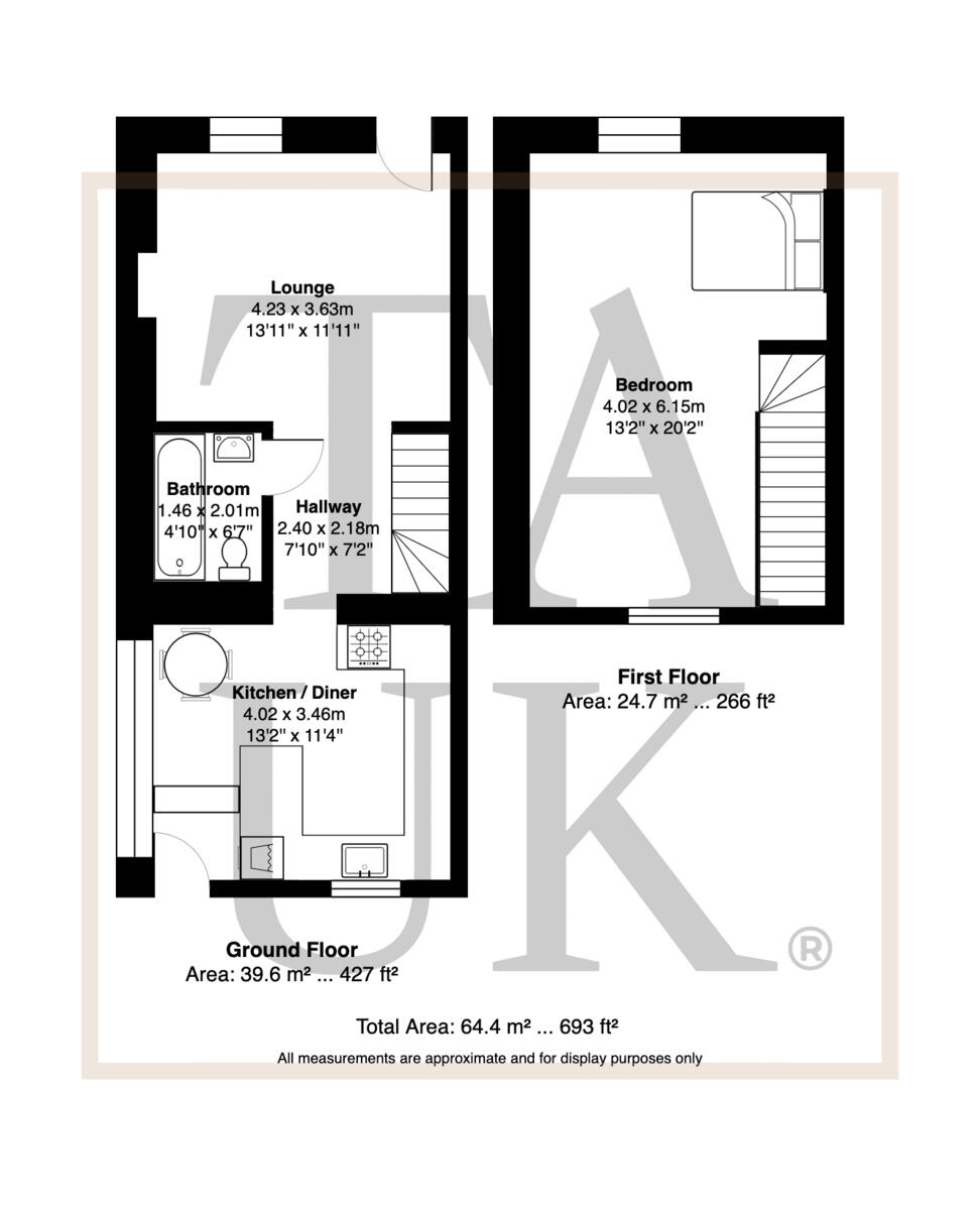 Church Brow, High Peak, SK23 floorplan