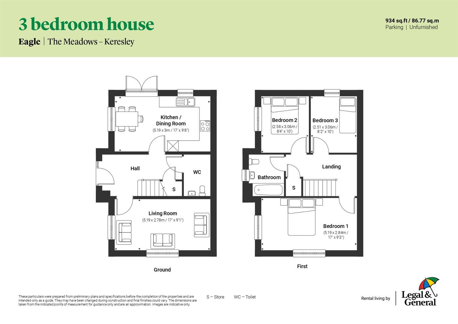 Bennetts Road, Coventry, CV7 8HY floorplan
