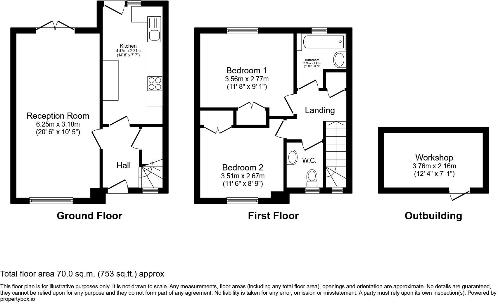 Quainton, London, Brent, NW10 floorplan
