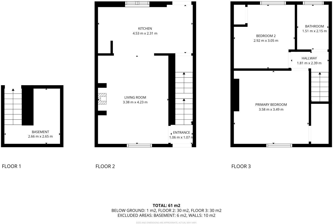 Spencer Street, Rossendale floorplan