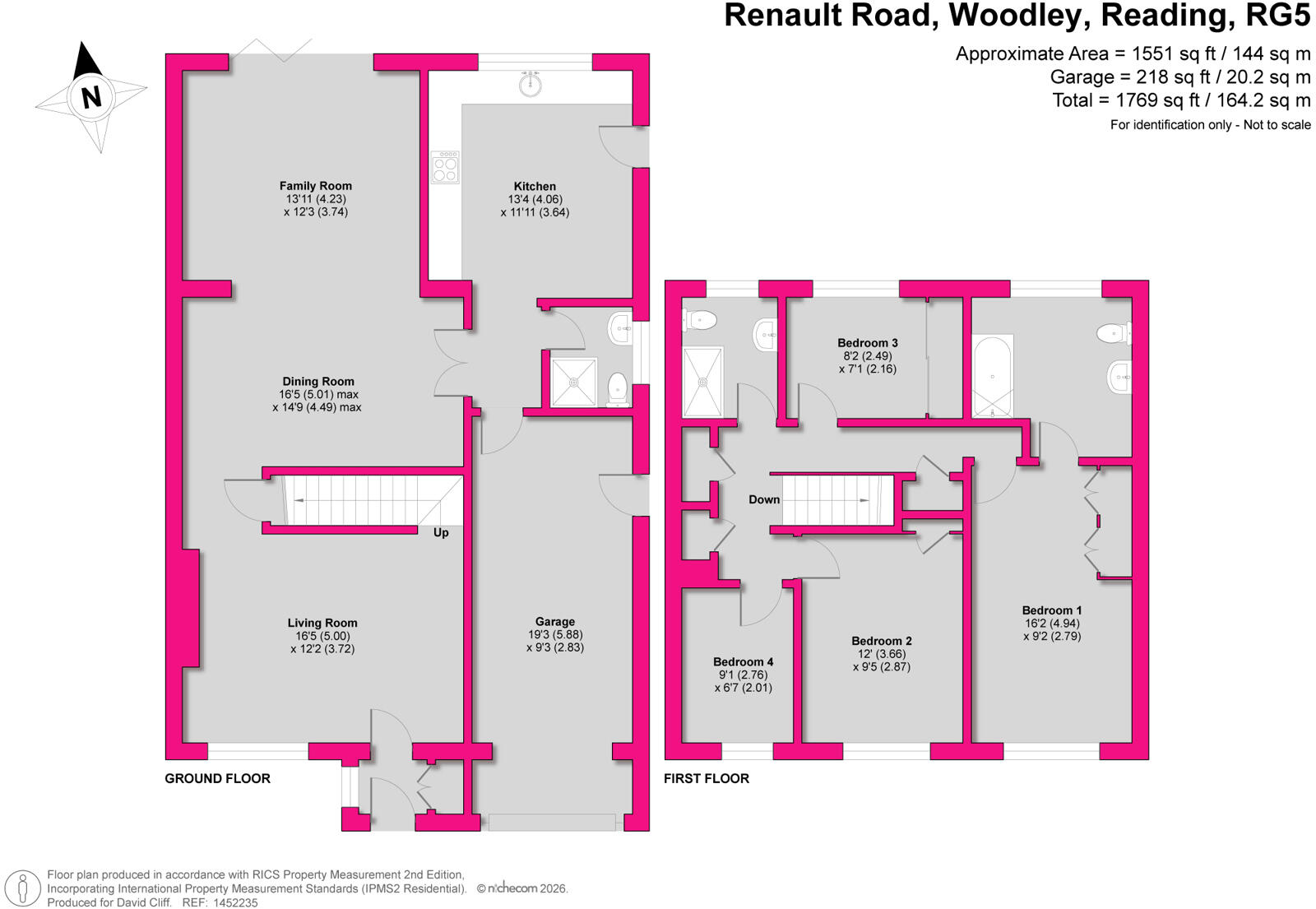 Renault Road, Woodley, Reading, Berkshire, RG5 floorplan