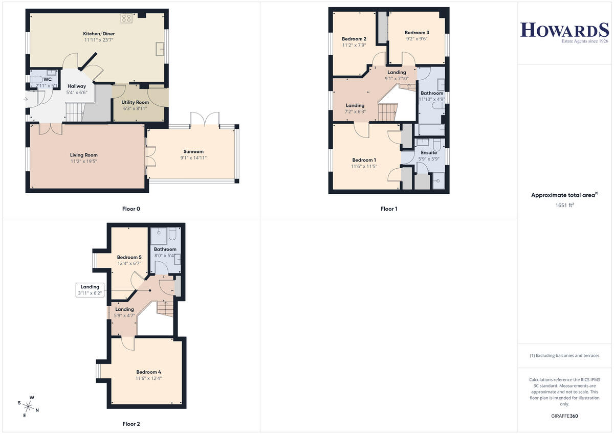 Yewdale, Lowestoft floorplan