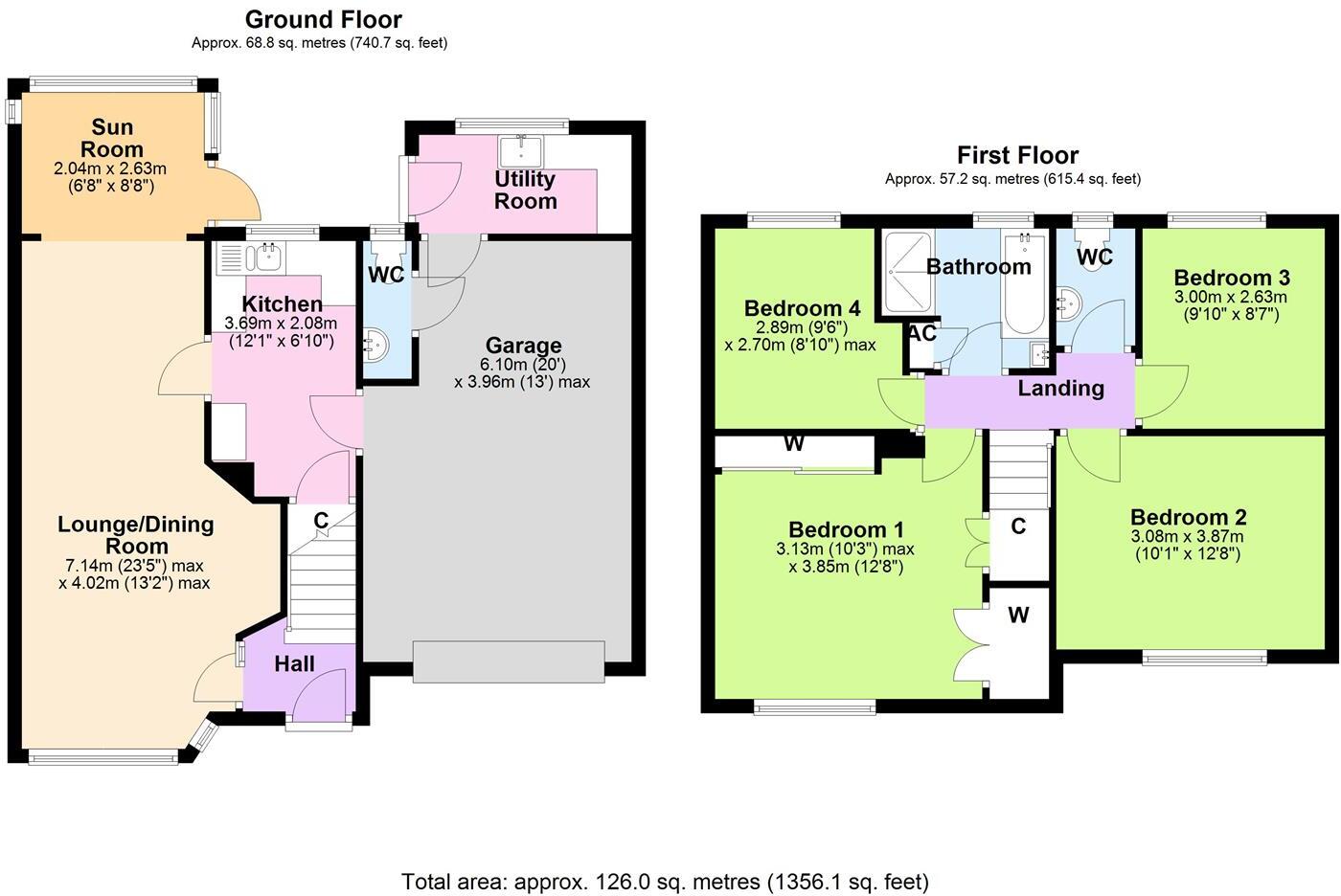 Laburnum Grove, Richmond floorplan