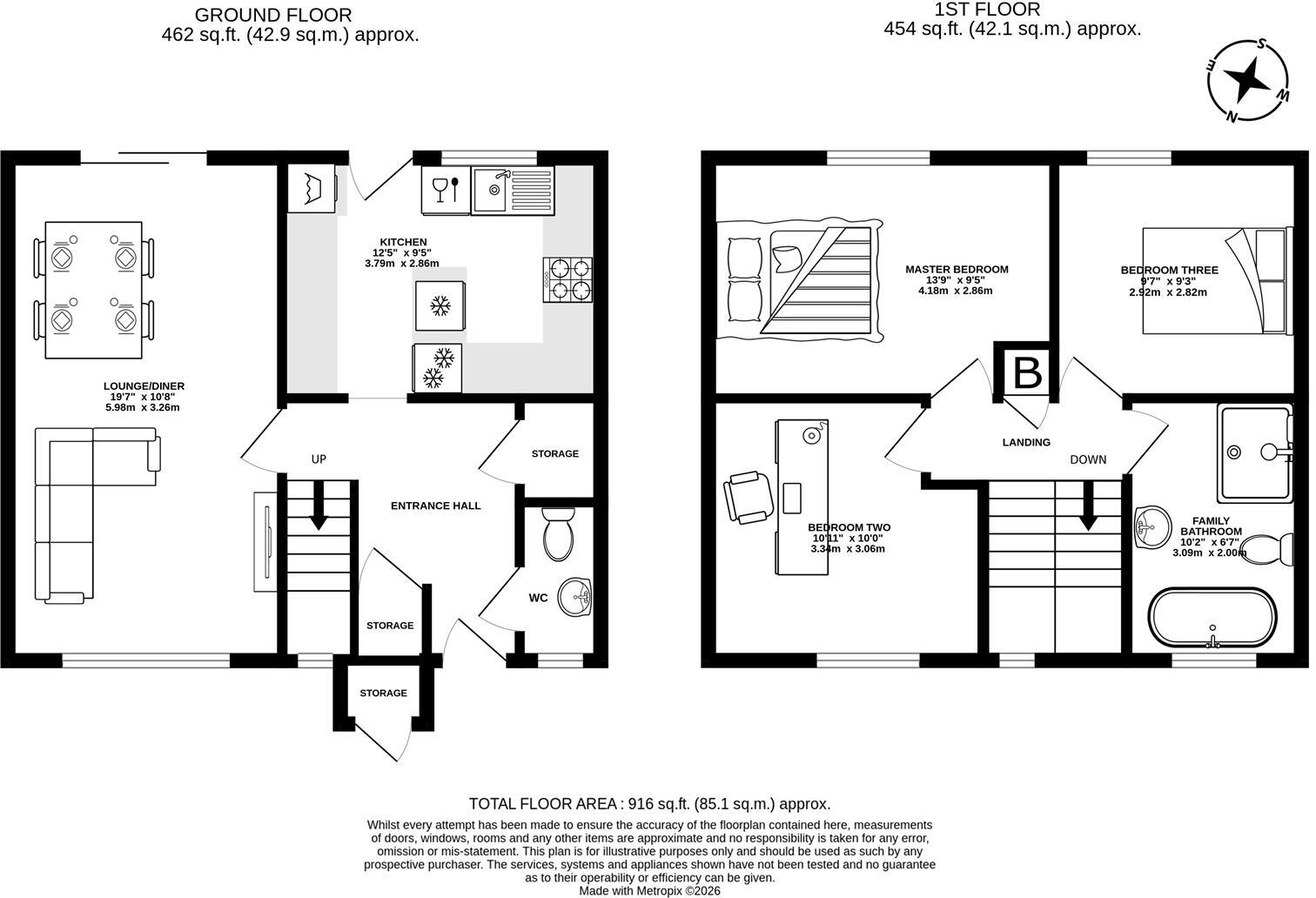 Buckshaw Hall Close, Chorley floorplan