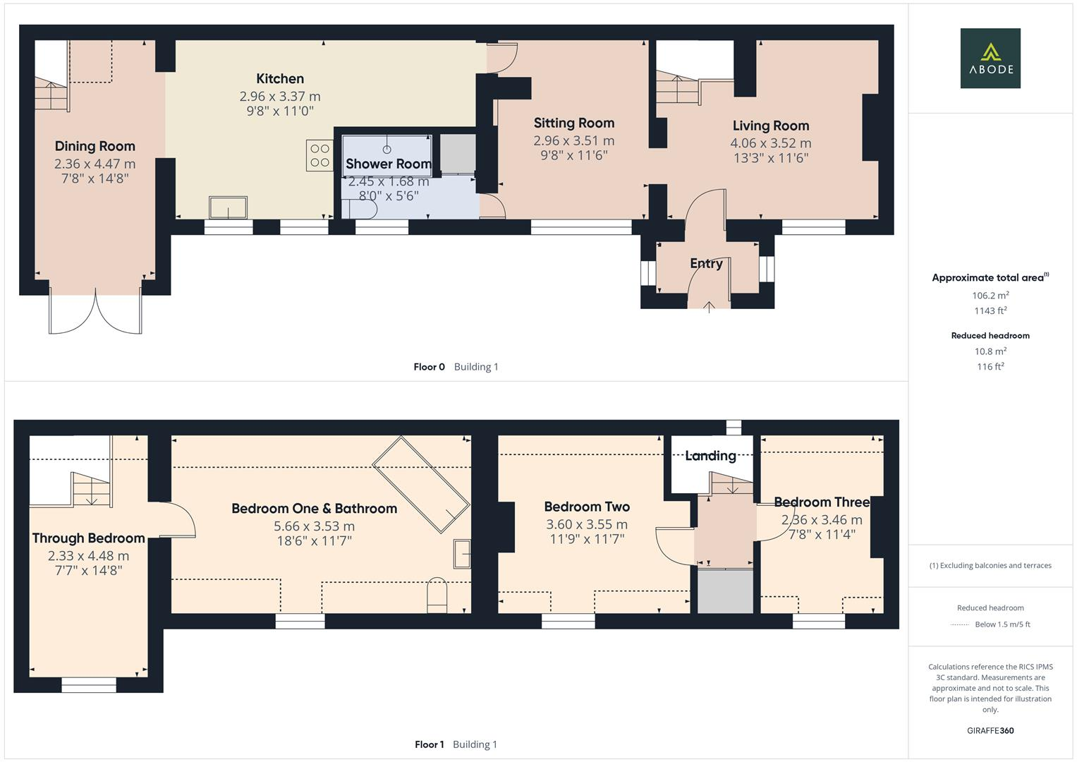 Bakers Lane, Doveridge, Derbyshire floorplan