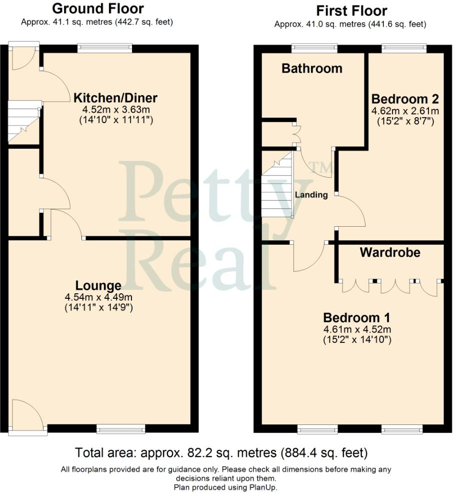 Gisburn Road, Blacko floorplan