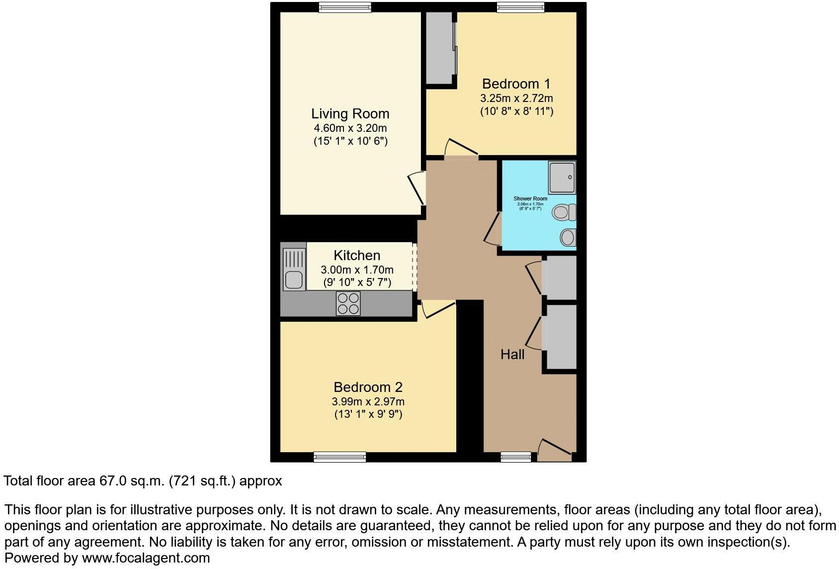 Brooklands (Dawlish), Dawlish floorplan