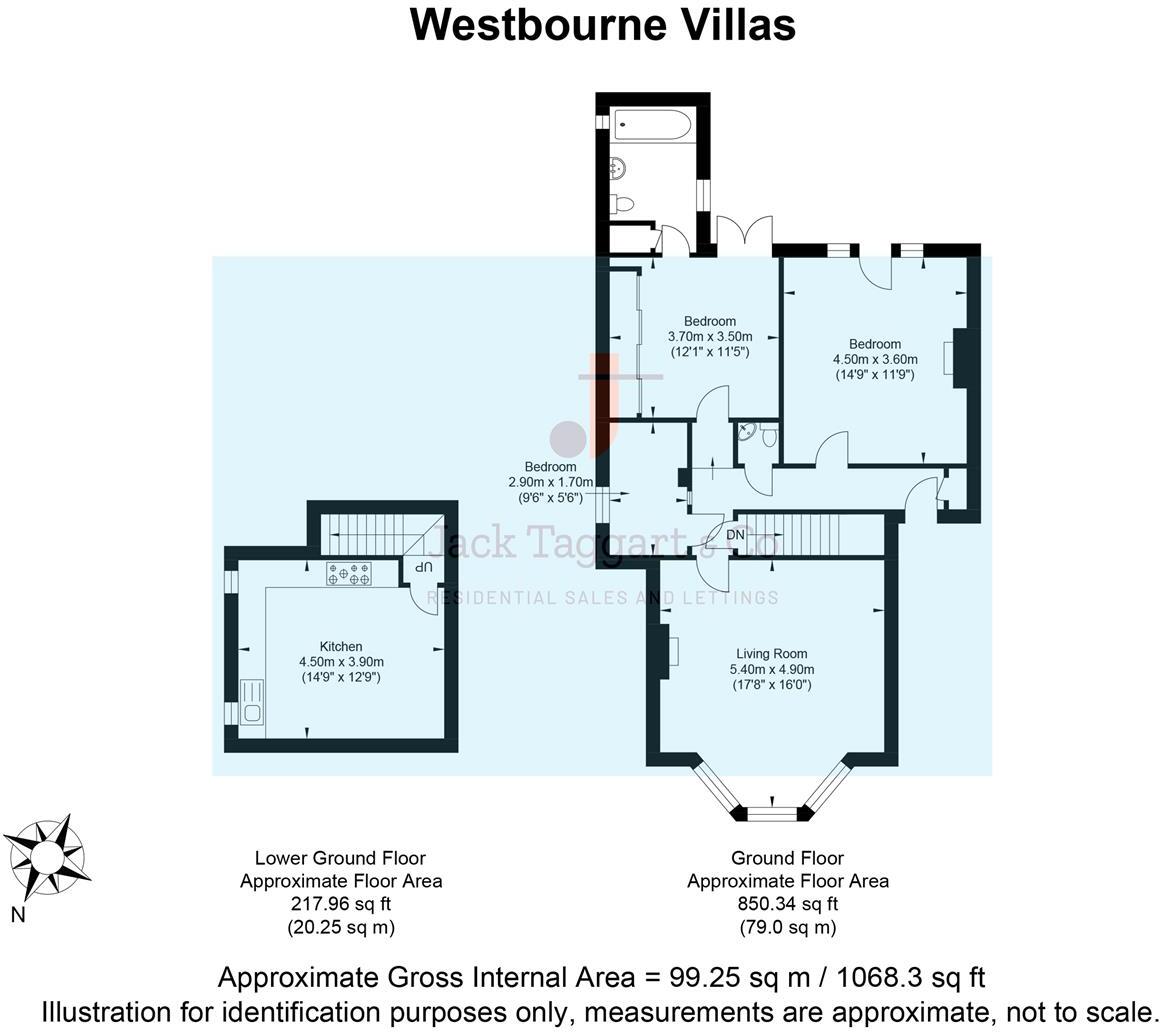 Westbourne Villas, Hove floorplan