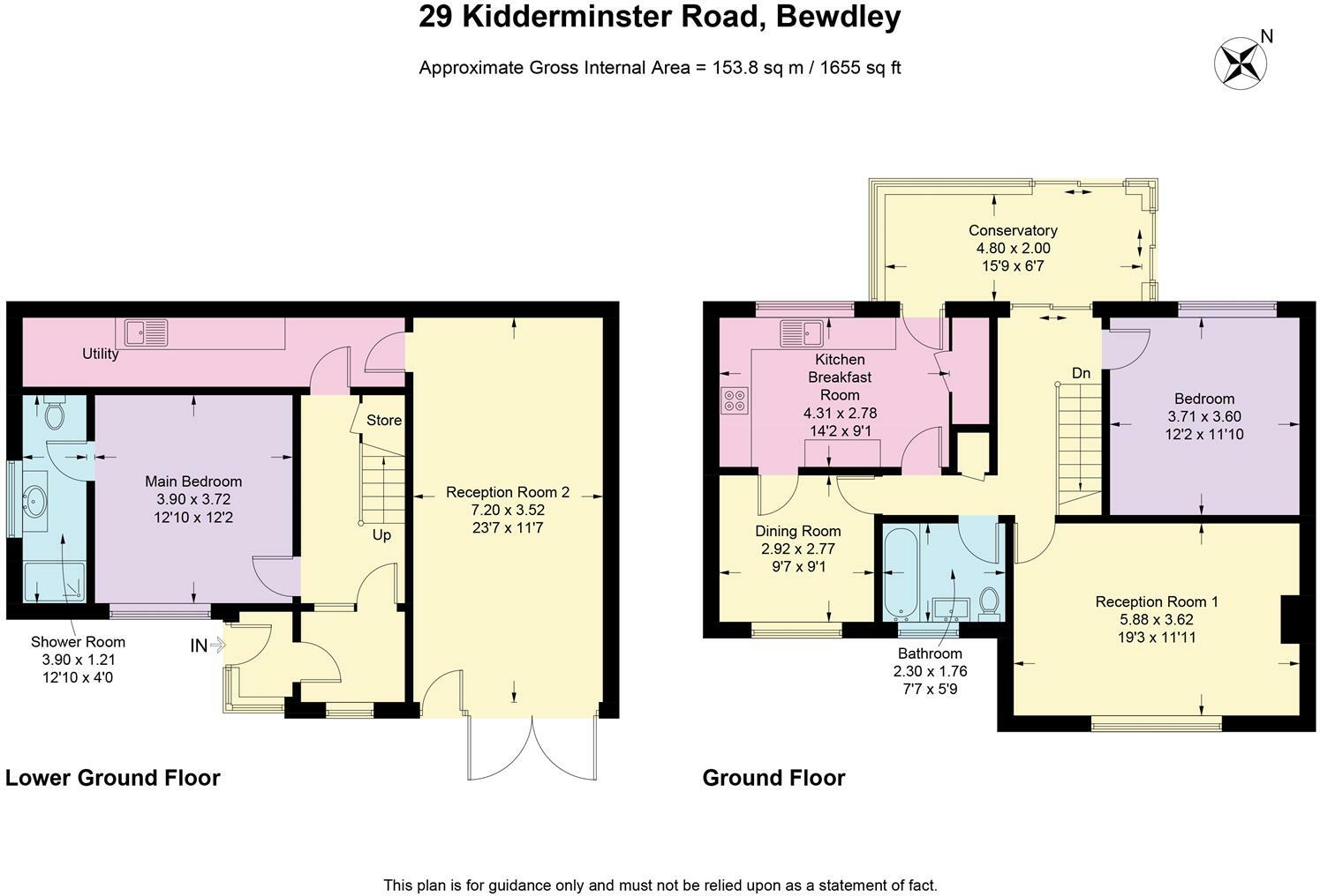 Kidderminster Road, Bewdley floorplan