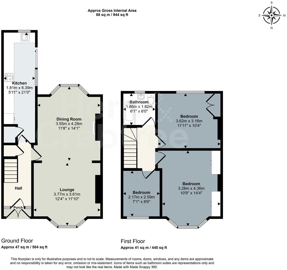 Toftingall Avenue, Birchgrove, Cardiff floorplan