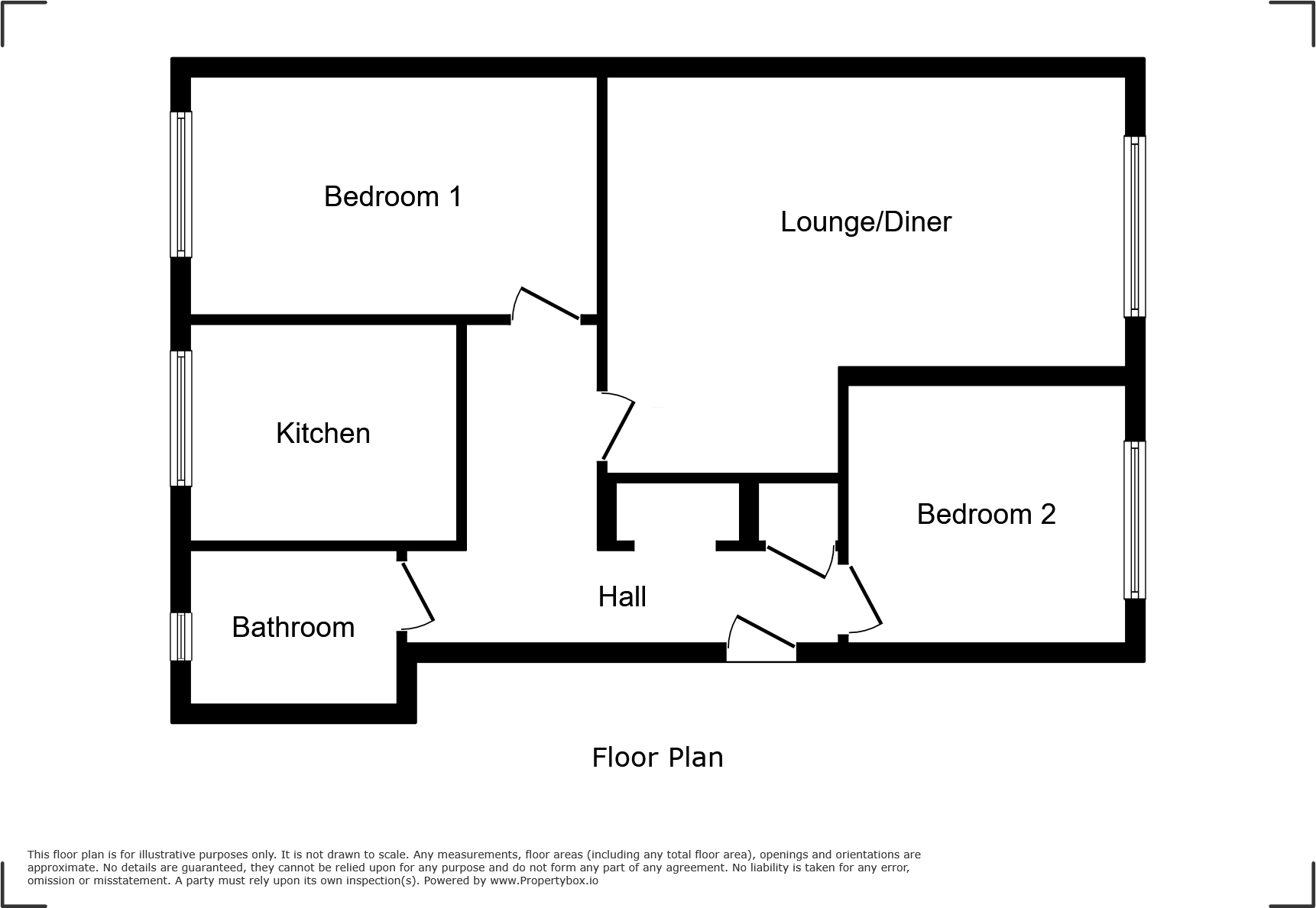 Zig Zag Road, Ventnor, Isle of Wight floorplan