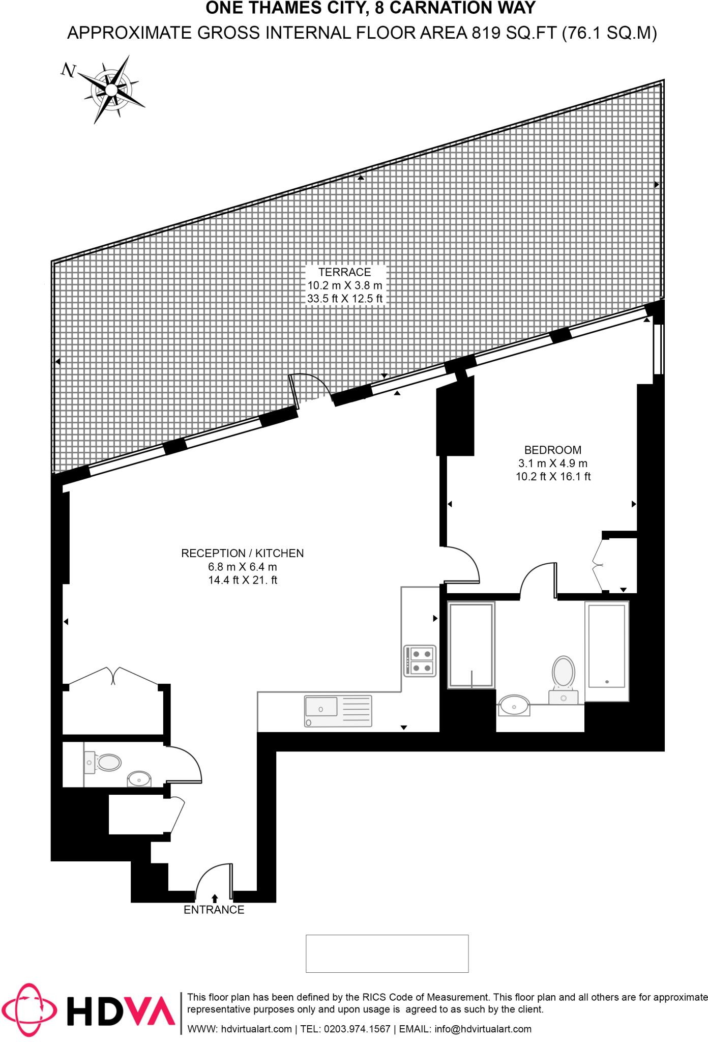 Thames City,  London SW8 floorplan