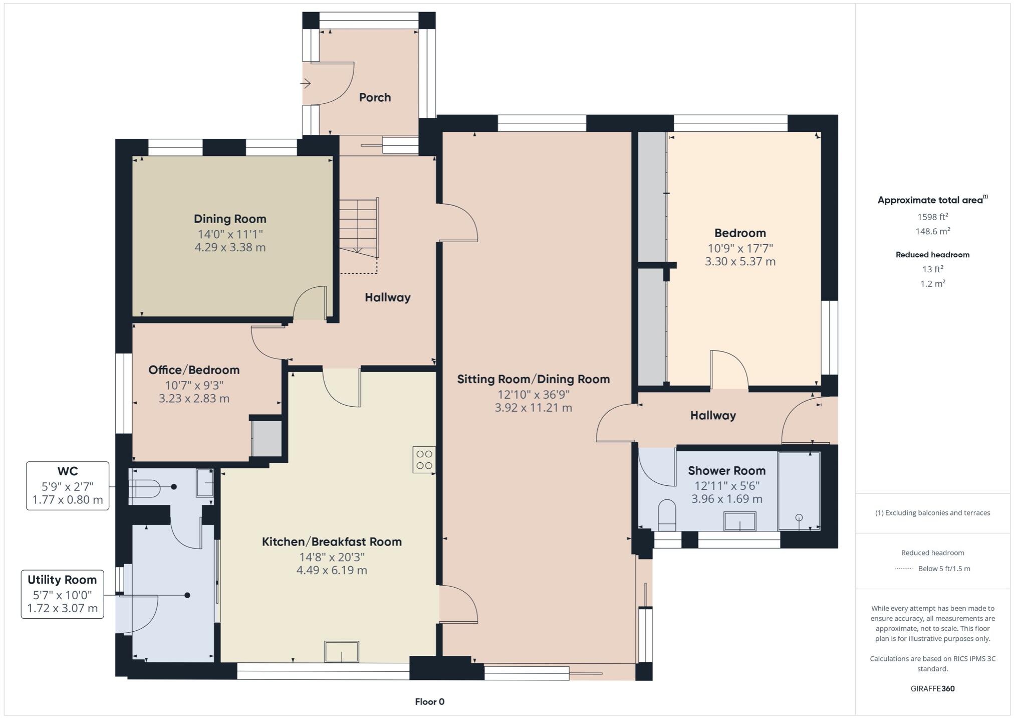 North Acres, Willisham, IP8 4SS floorplan