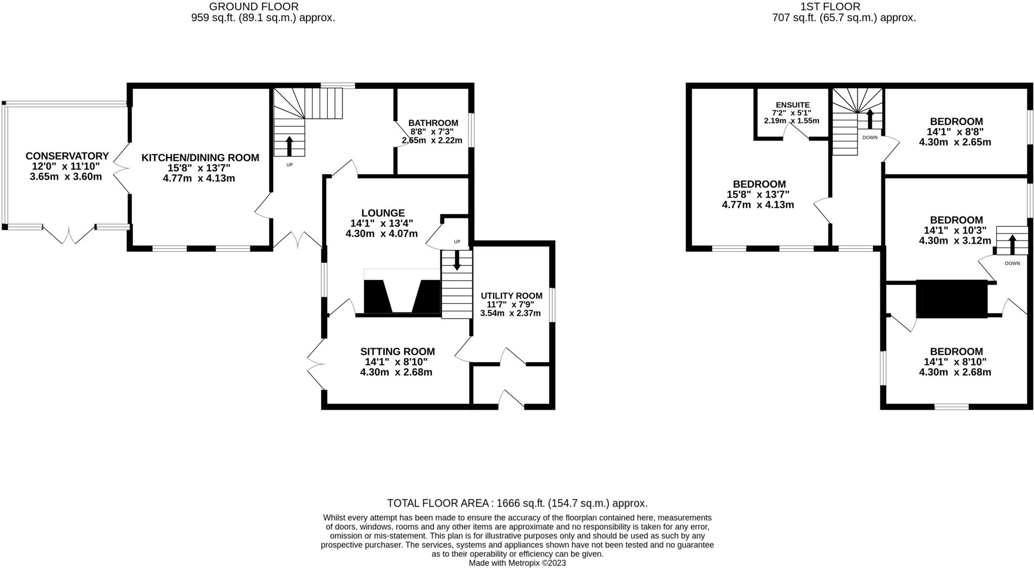 Adfa, Newtown, Powys floorplan