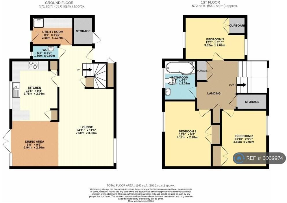 Earls Field, Brandon, IP27 floorplan