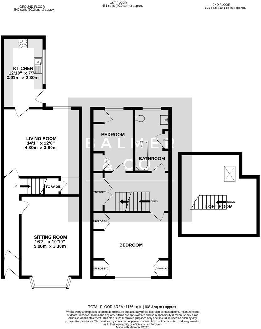 Leigh Road, Leigh, WN7 floorplan