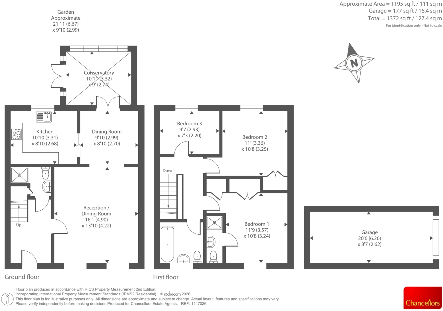 Gloucester Court Mews, Witney floorplan
