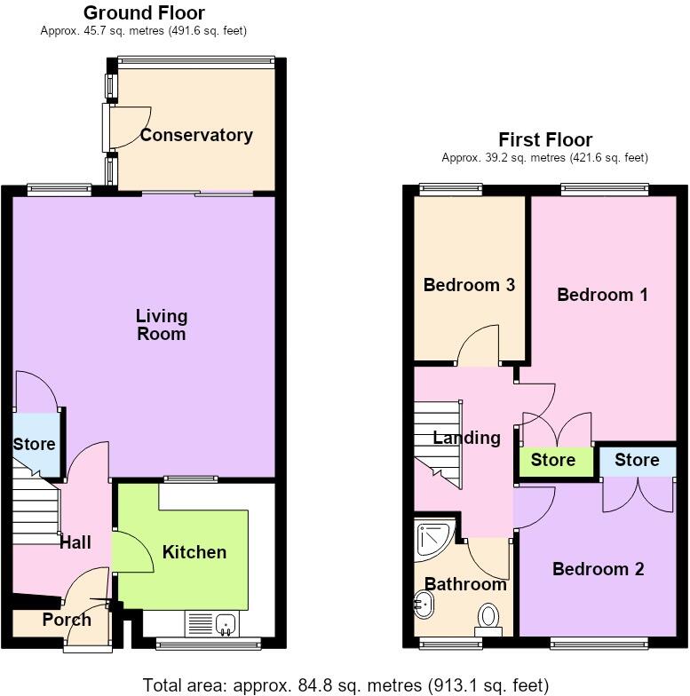 Alwynn Walk, Birmingham, B23 7YY floorplan