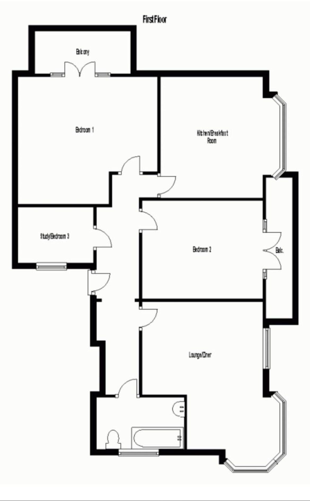Devonshire Gardens, Cliftonville, Kent, CT9 3AE floorplan