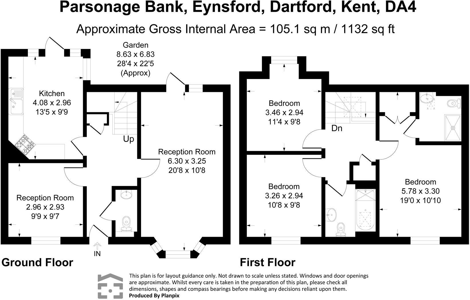Parsonage Bank, Eynsford, Dartford floorplan