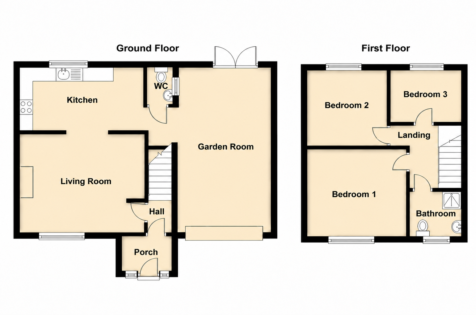 Butlin Road, Rugby floorplan