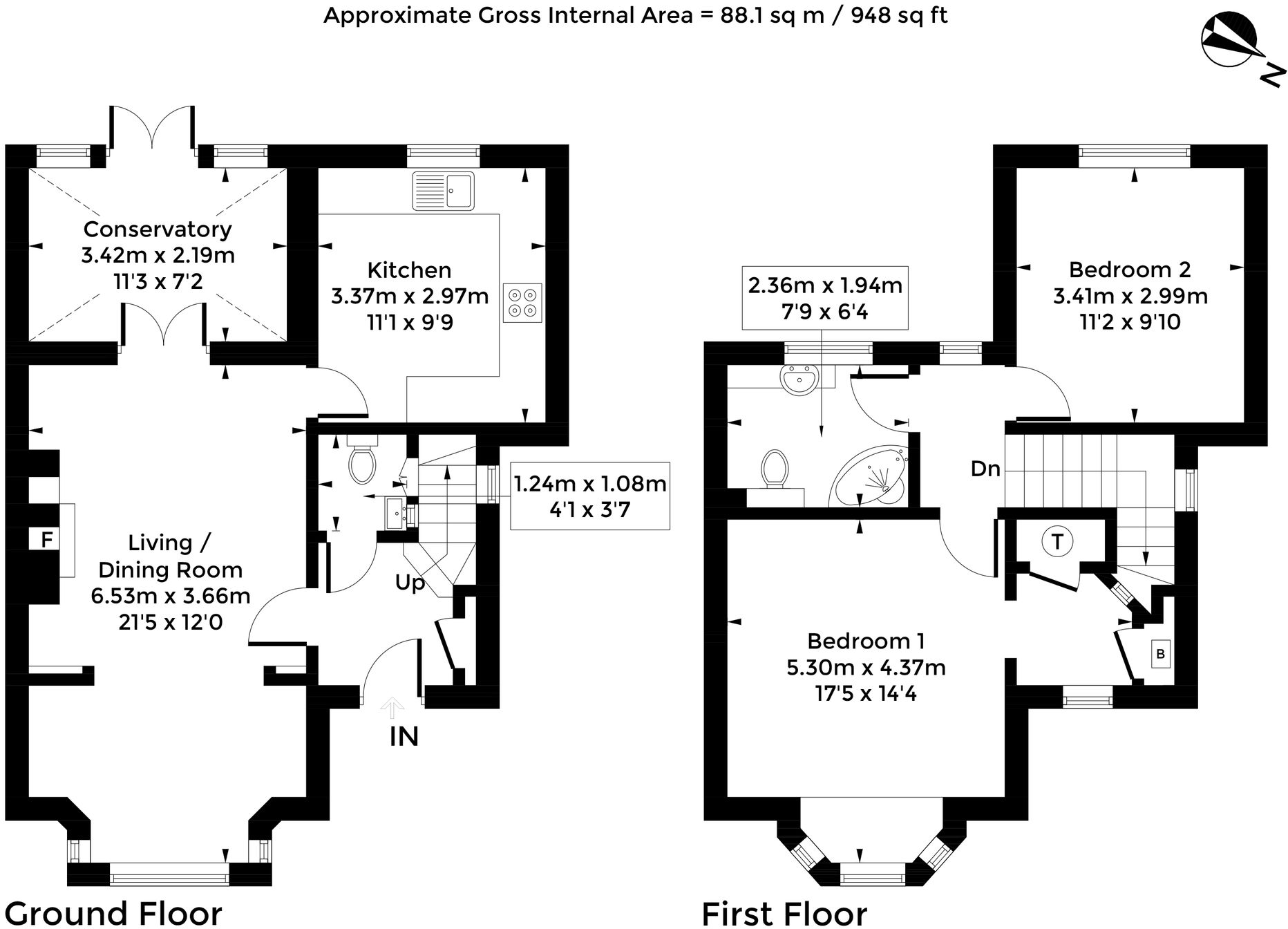 Hurst Rise Road, Oxford, OX2 floorplan