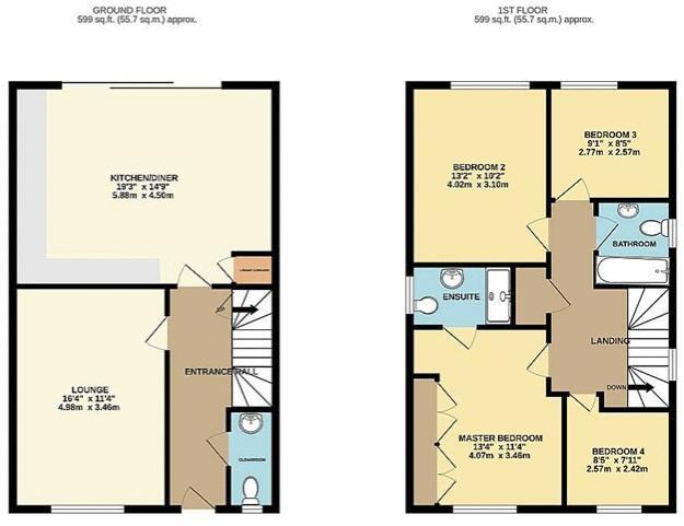 Taunton Place, Henhull, Nantwich floorplan