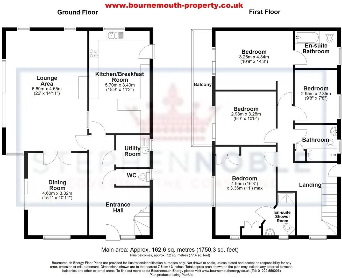 Chaddesley Glen, Poole, Dorset, BH13 floorplan