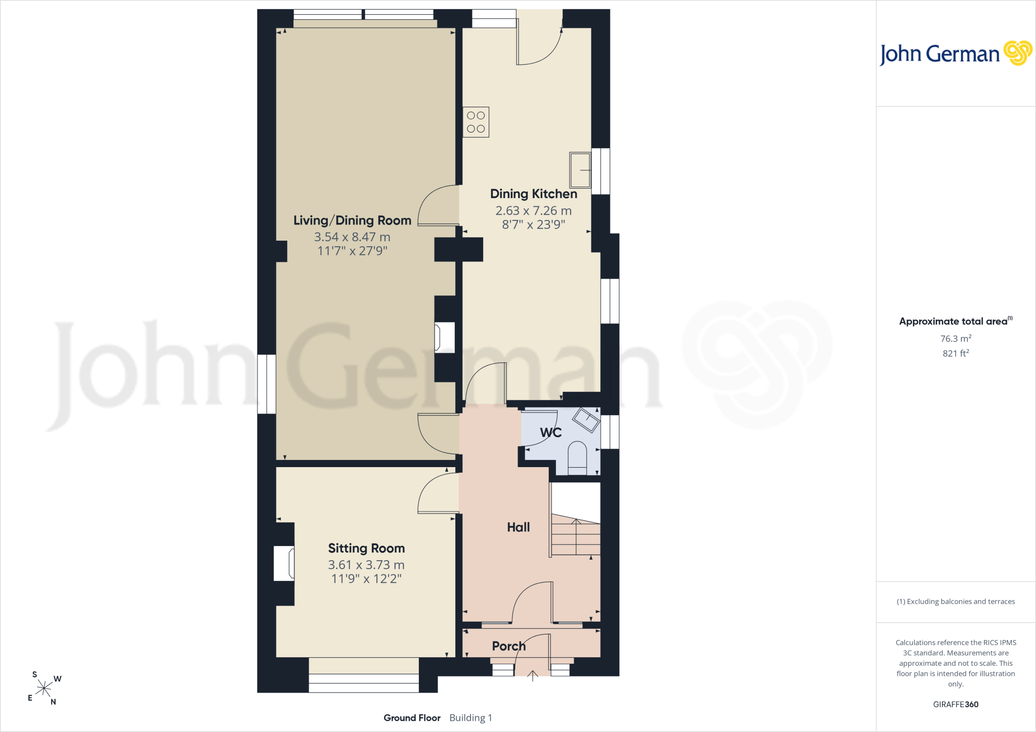 The Village, Walton On The Hill floorplan