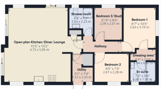 Tamar Park, Coxpark, Gunnislake, Cornwall, PL18 9BD floorplan