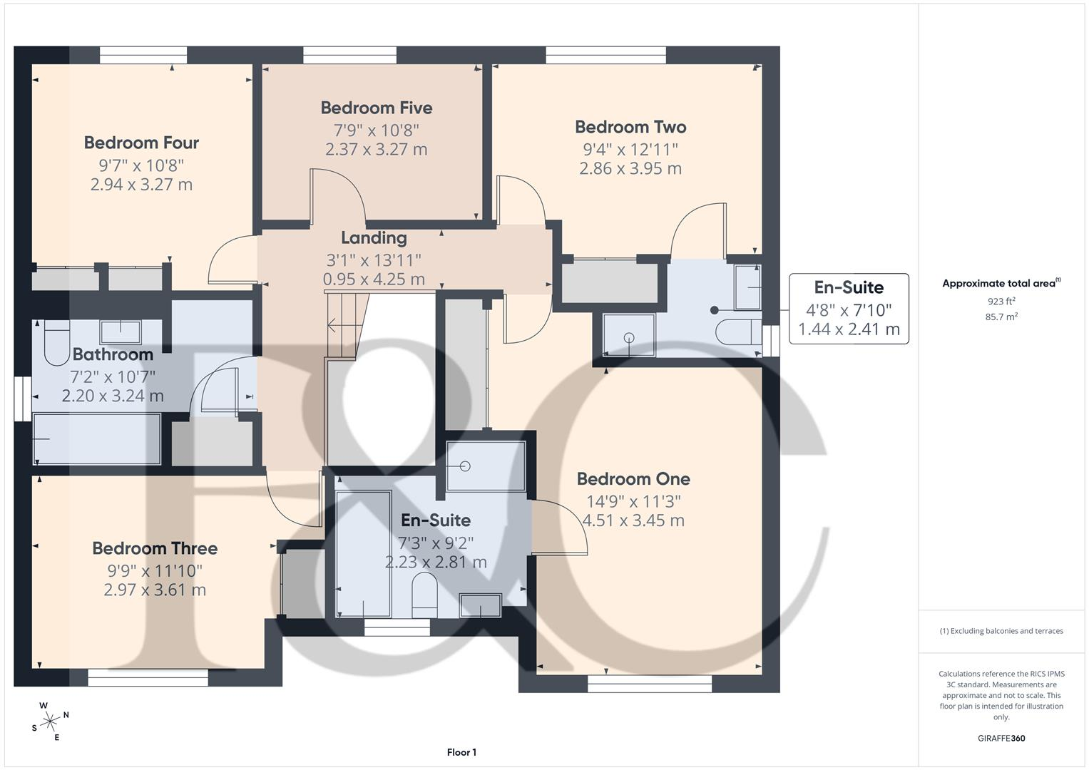 Brendan Gardens, Derby floorplan