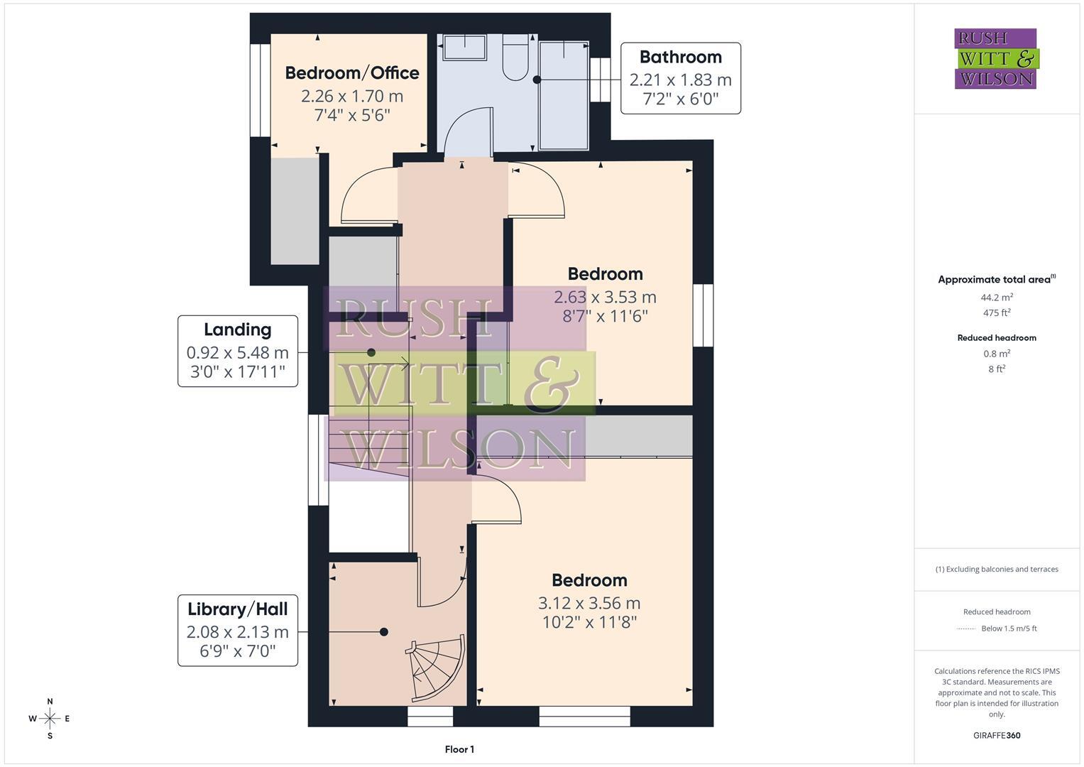 The Stream, Catsfield floorplan