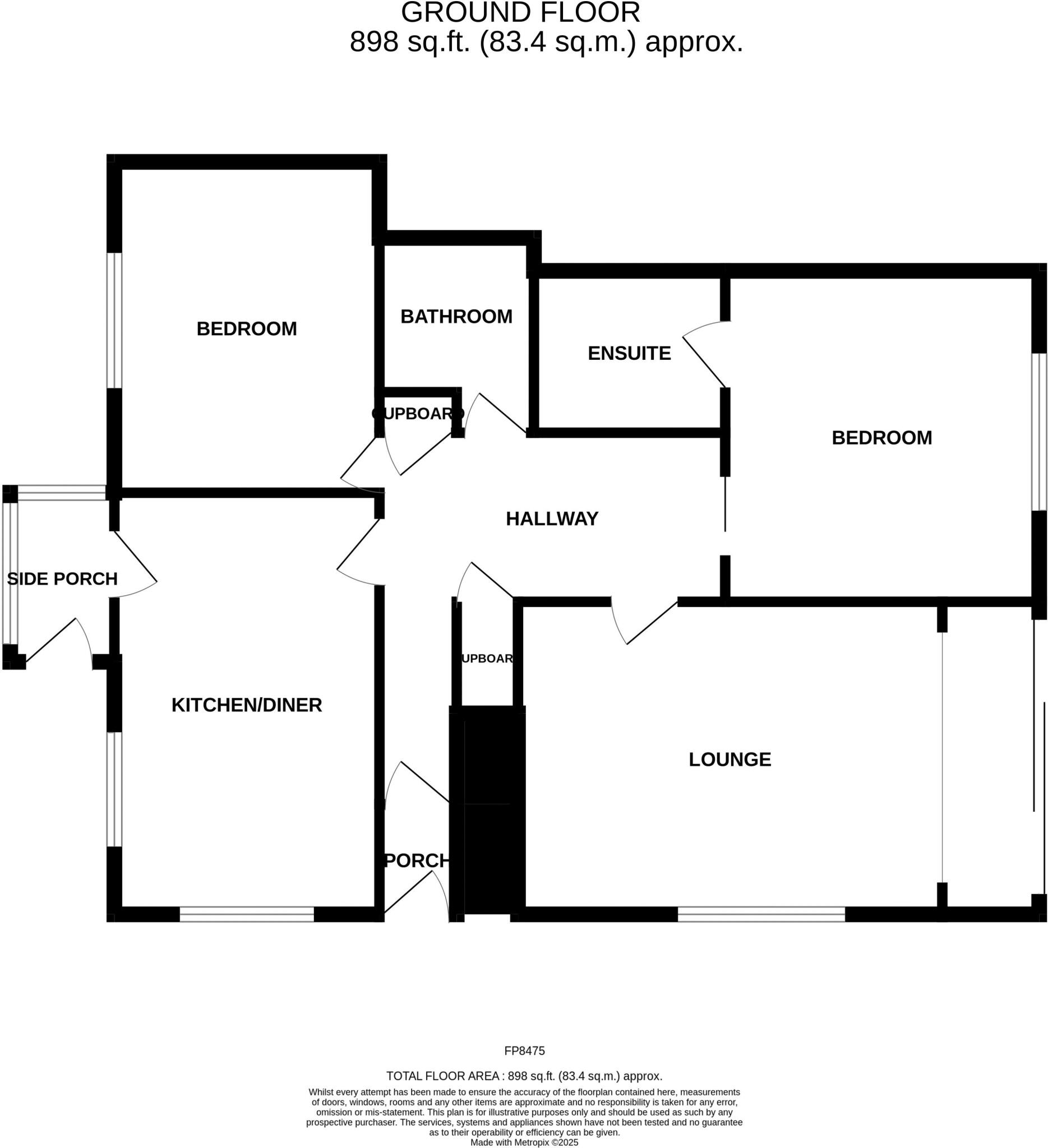 Trinity Crescent, West Shore, Llandudno  floorplan