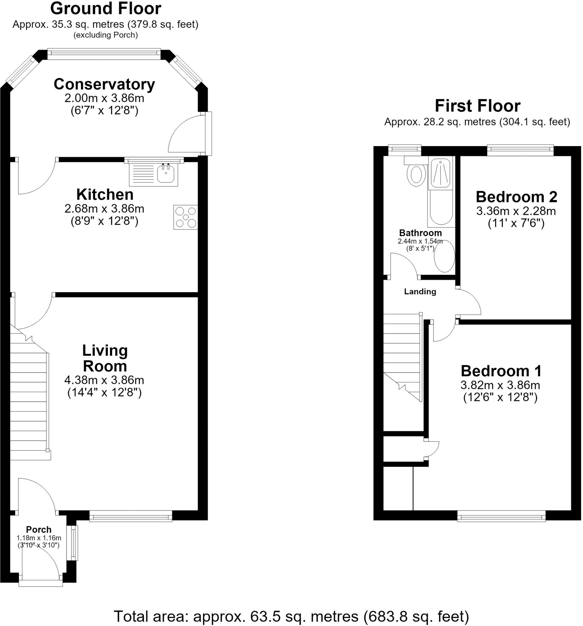 Beach Avenue, Severn Beach, South Gloucestershire floorplan