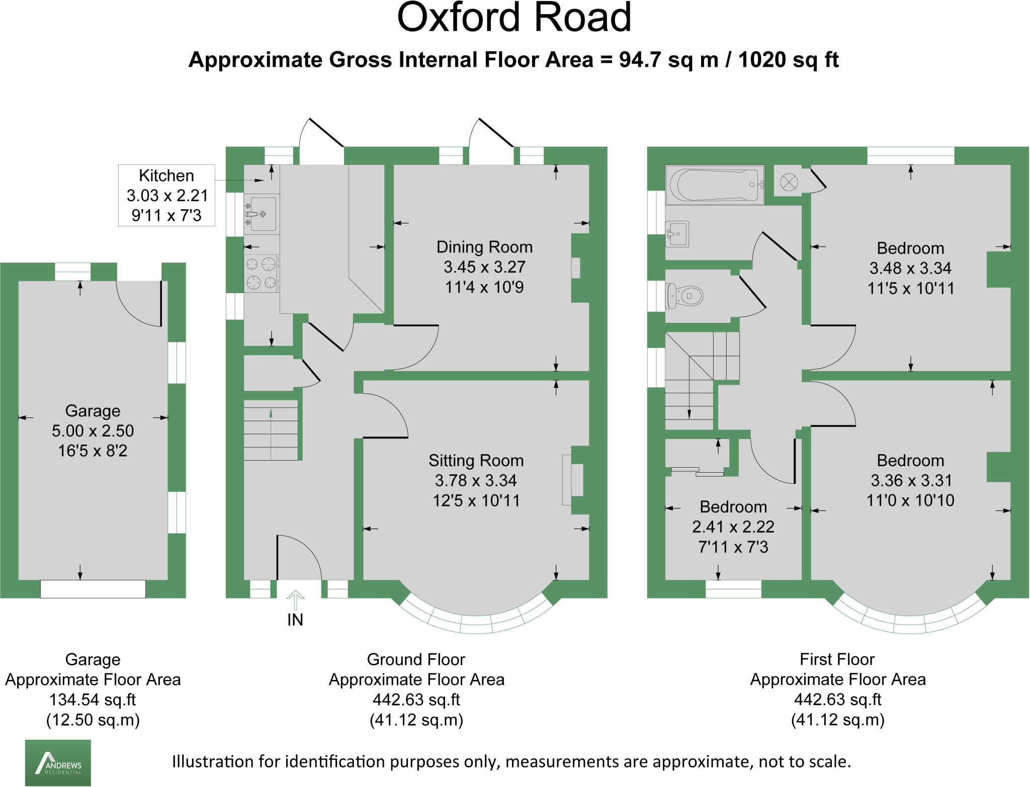 Oxford Road, Denham floorplan
