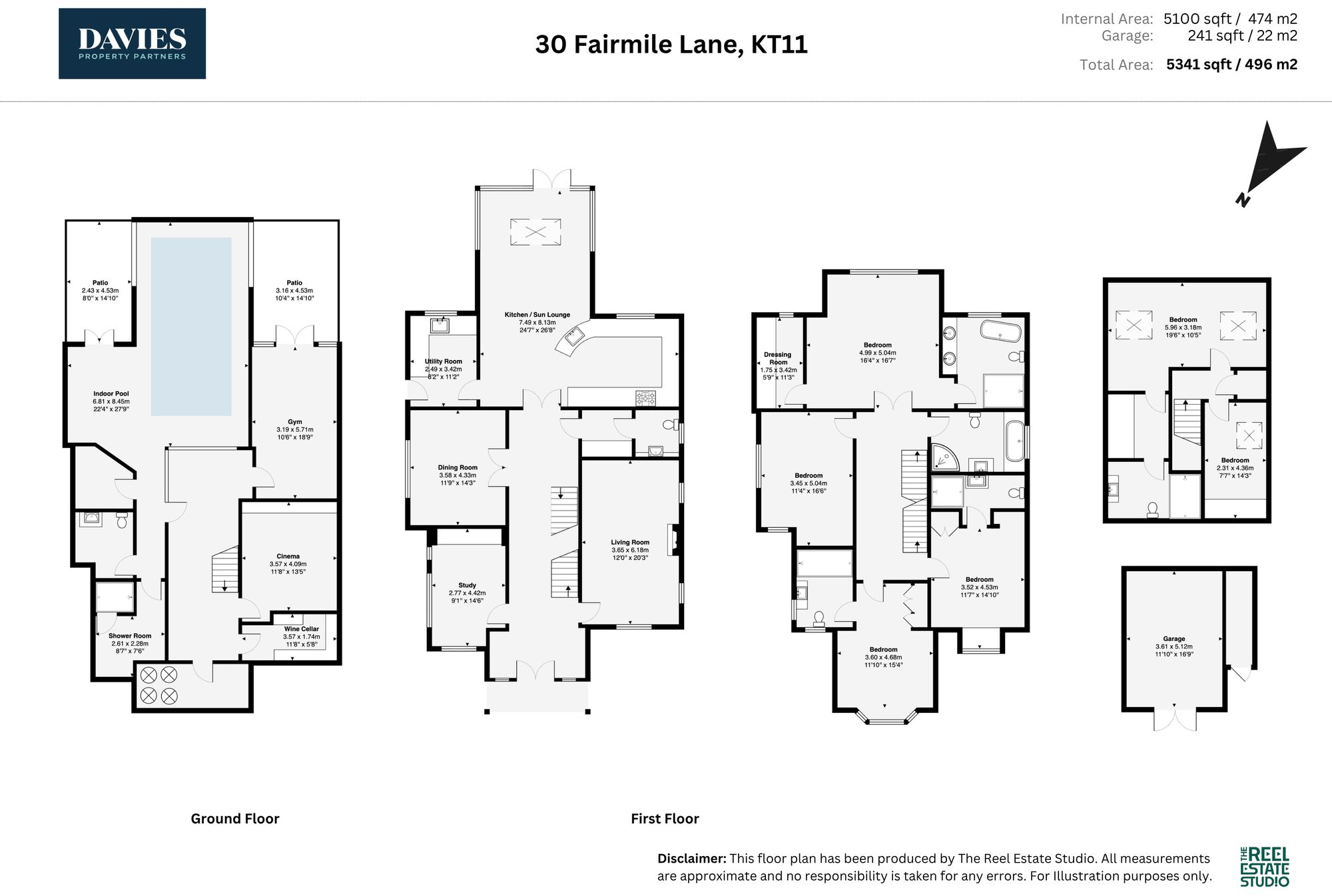 Fairmile Lane, Cobham, KT11 floorplan