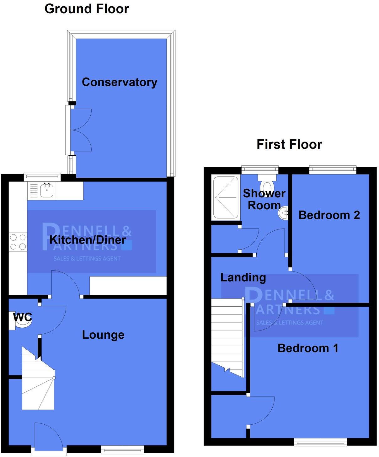 Monks Close, Whittlesey, Peterborough, PE7 floorplan