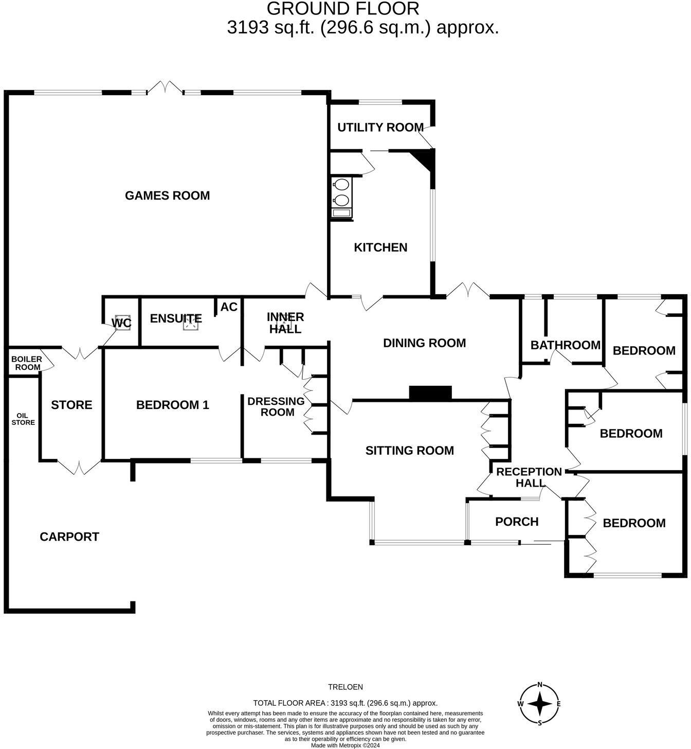 Roberts End, Hanley Swan, Malvern. WR8 floorplan