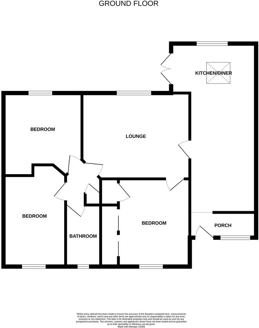 St. Nicholas's, Bracon Ash floorplan