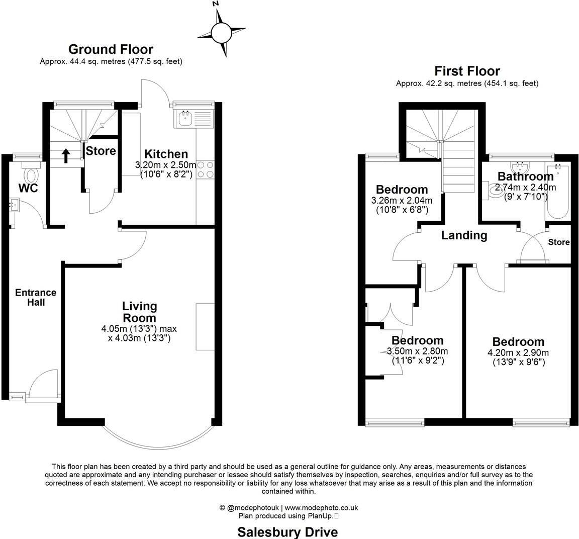 Salesbury Drive, Billericay floorplan