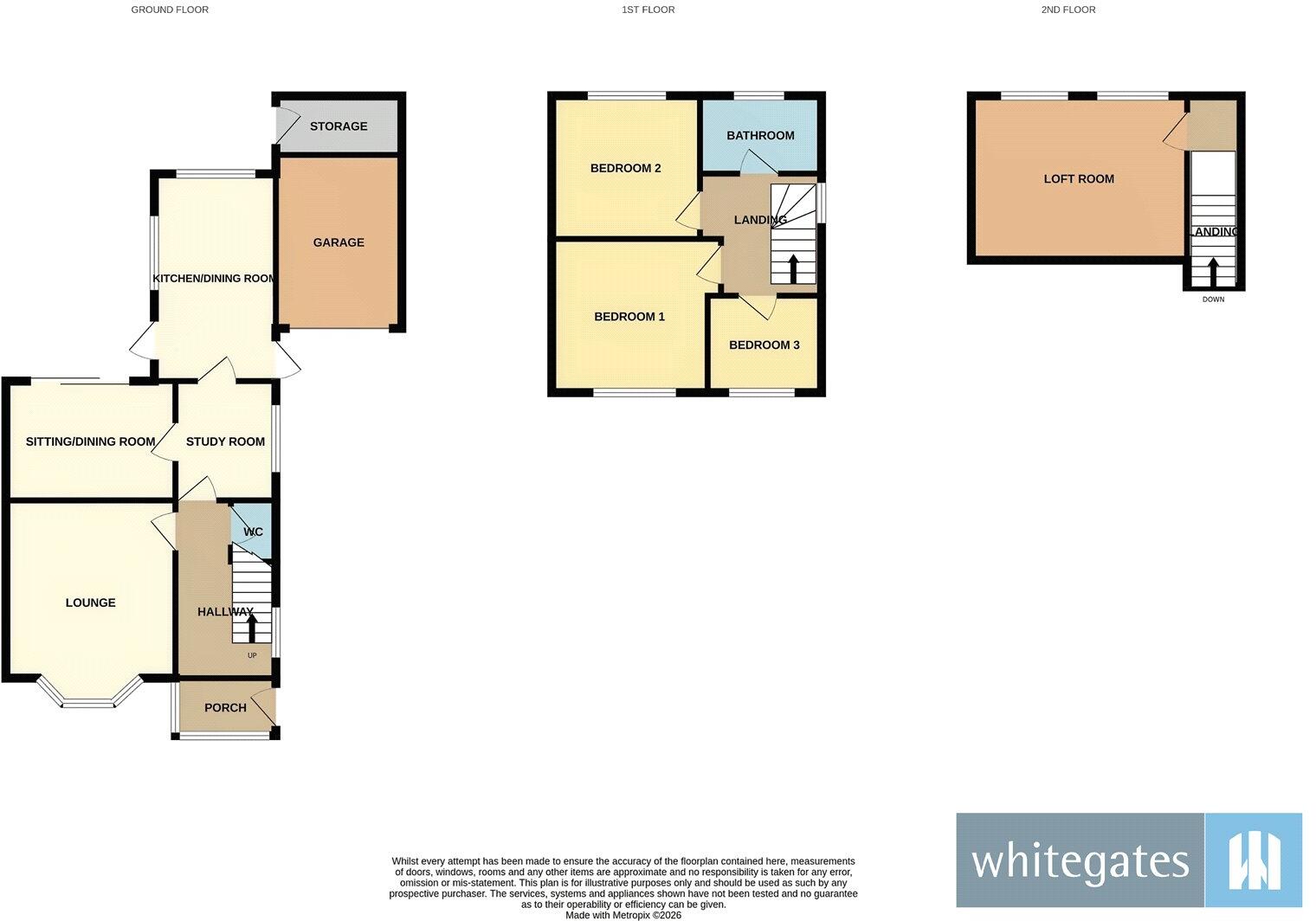 Orrell Road, Litherland, Merseyside, L21 floorplan