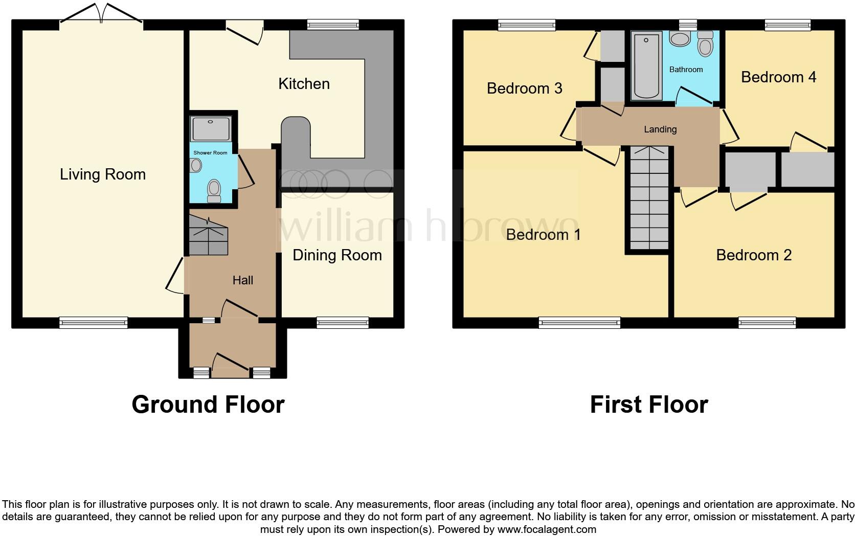 Border Cot Lane, Wickham Market, Woodbridge floorplan