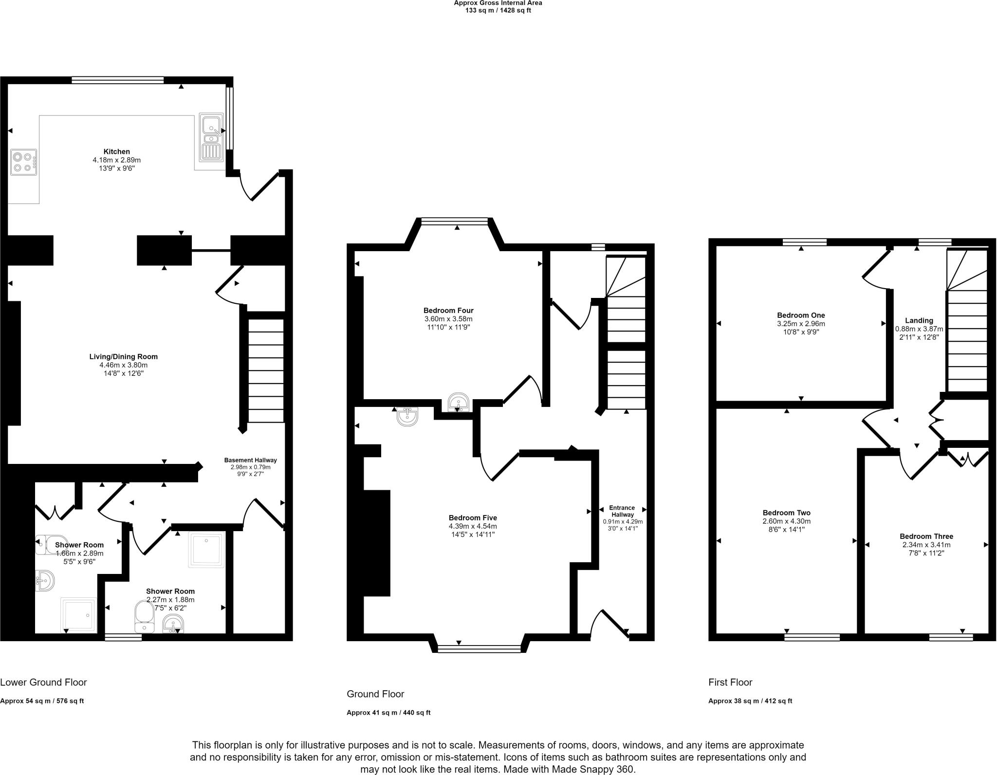 Wood Road, Treforest, Pontypridd floorplan