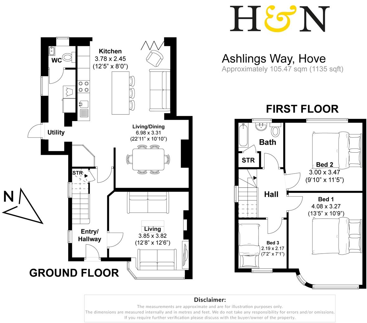 Ashlings Way, Hove floorplan