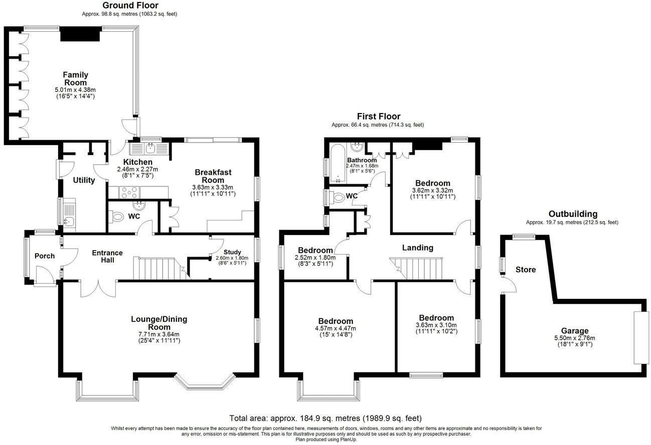 St Leonards Road, Hythe, CT21 floorplan