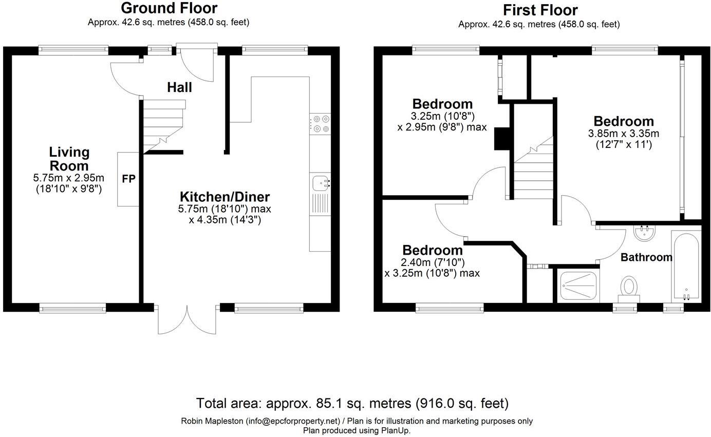 Swinhope Road, Brookenby, Binbrook, Market Rasen floorplan