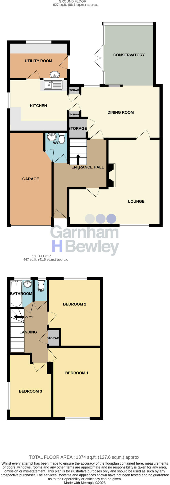 Bakers Lane, Lingfield, Surrey floorplan
