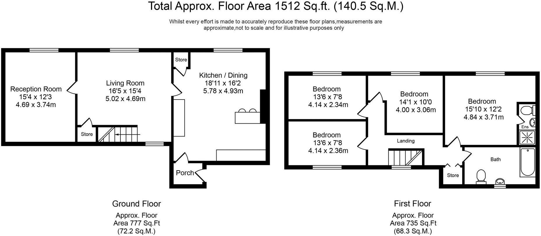 Shore Road, Hesketh Bank, PR4 floorplan