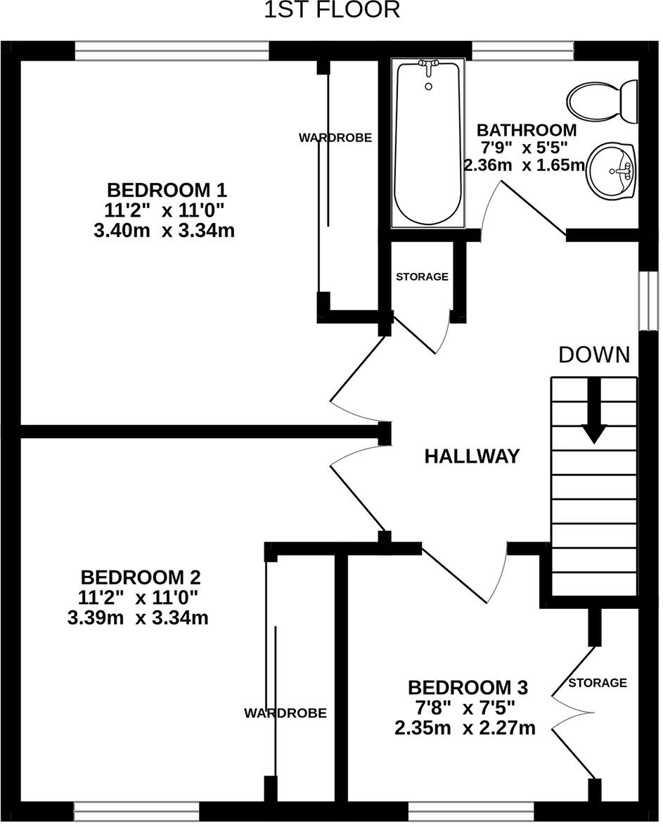 5, Snugborough Close, Union Mills floorplan