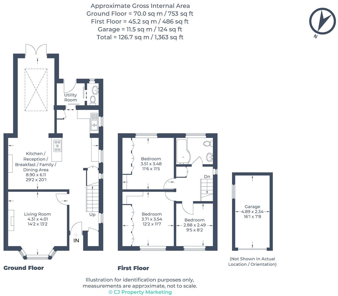 Rippington Drive, Marston, OX3 floorplan